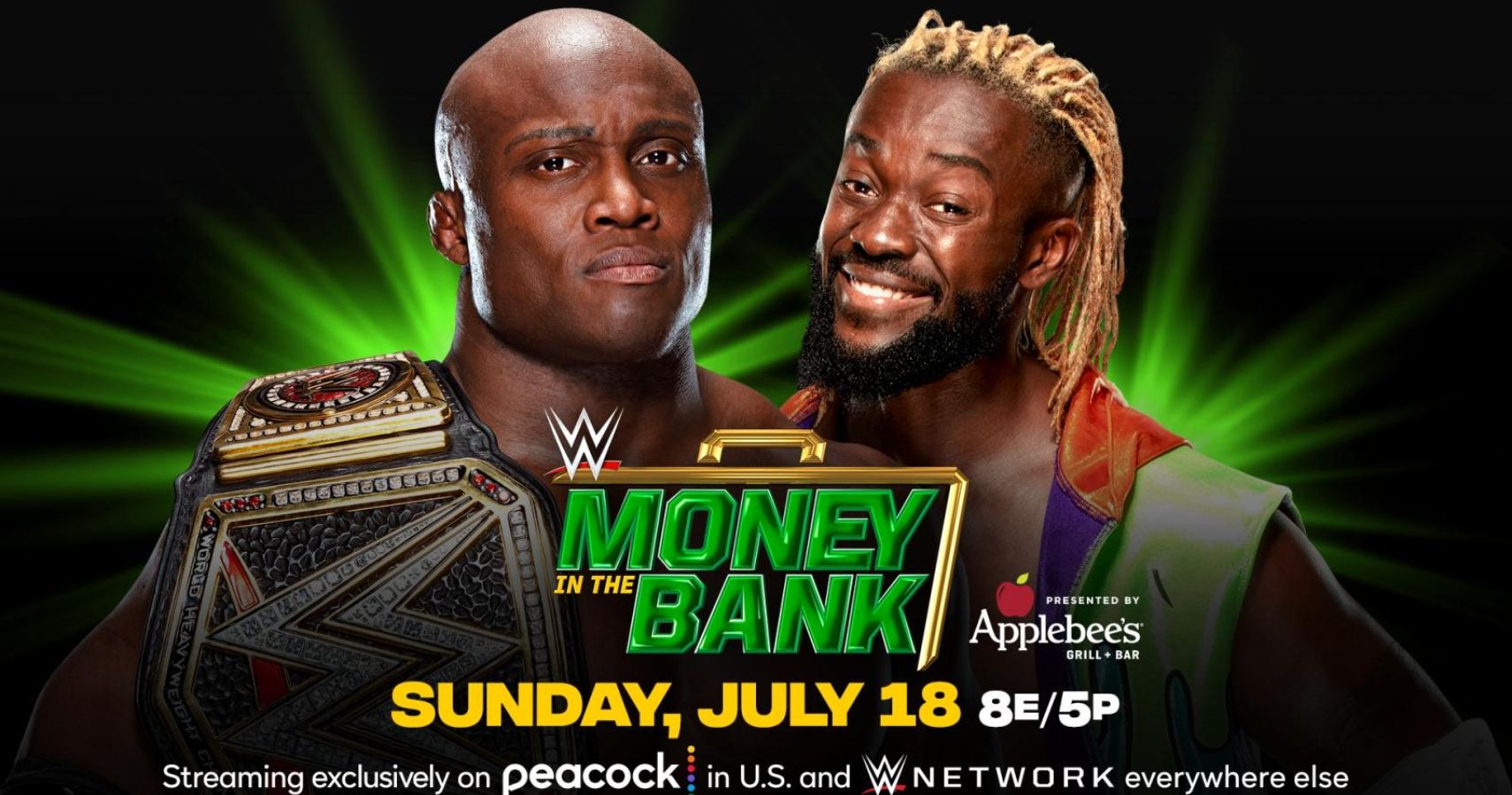 Bobby Lashley and Kofi Kingston Money in the Bank