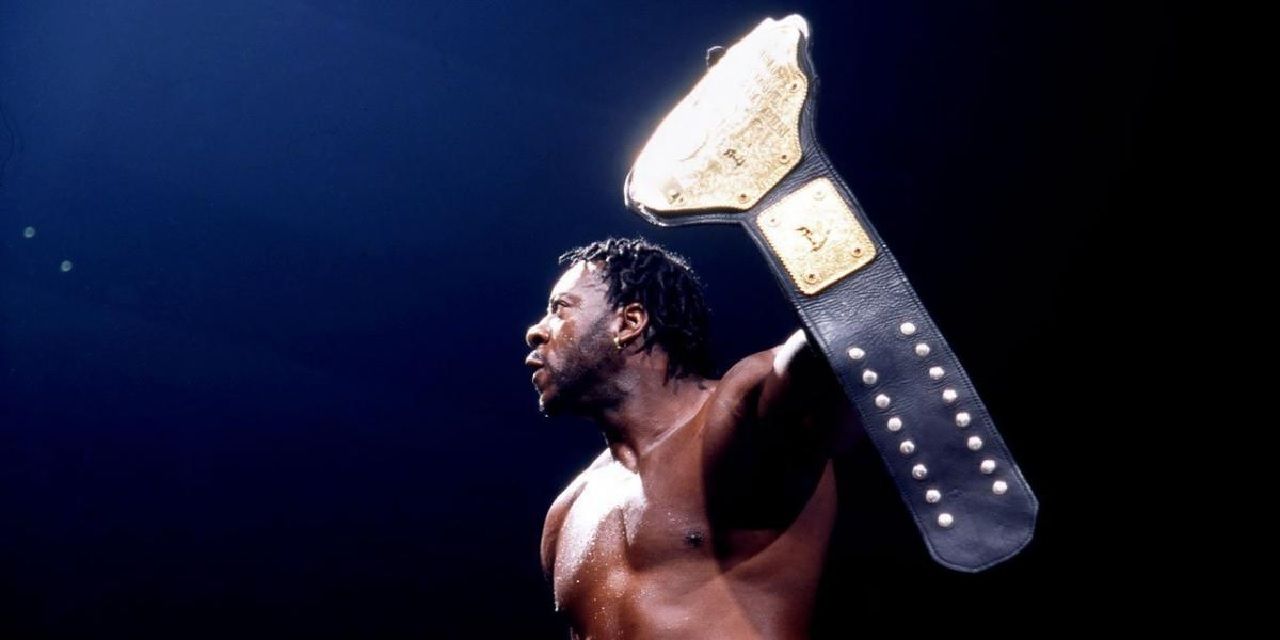 Booker T as WCW Champion