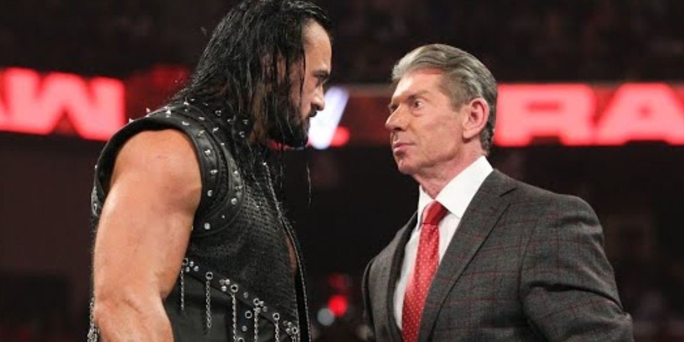 Drew McIntyre And Vince McMahon