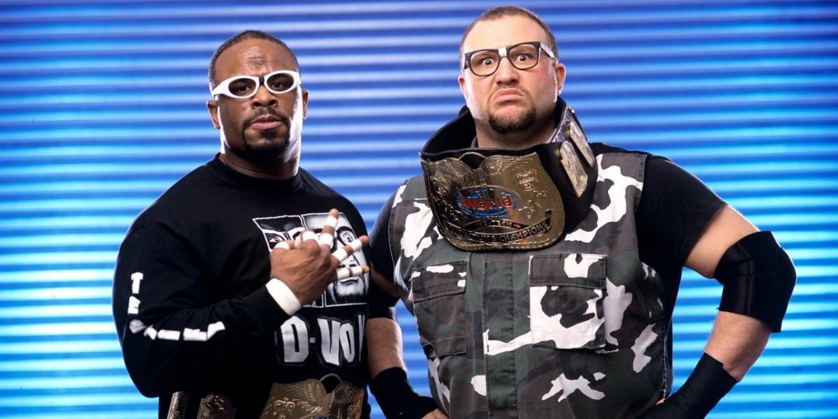 The Dudley Boyz as WWE Tag Team Champions