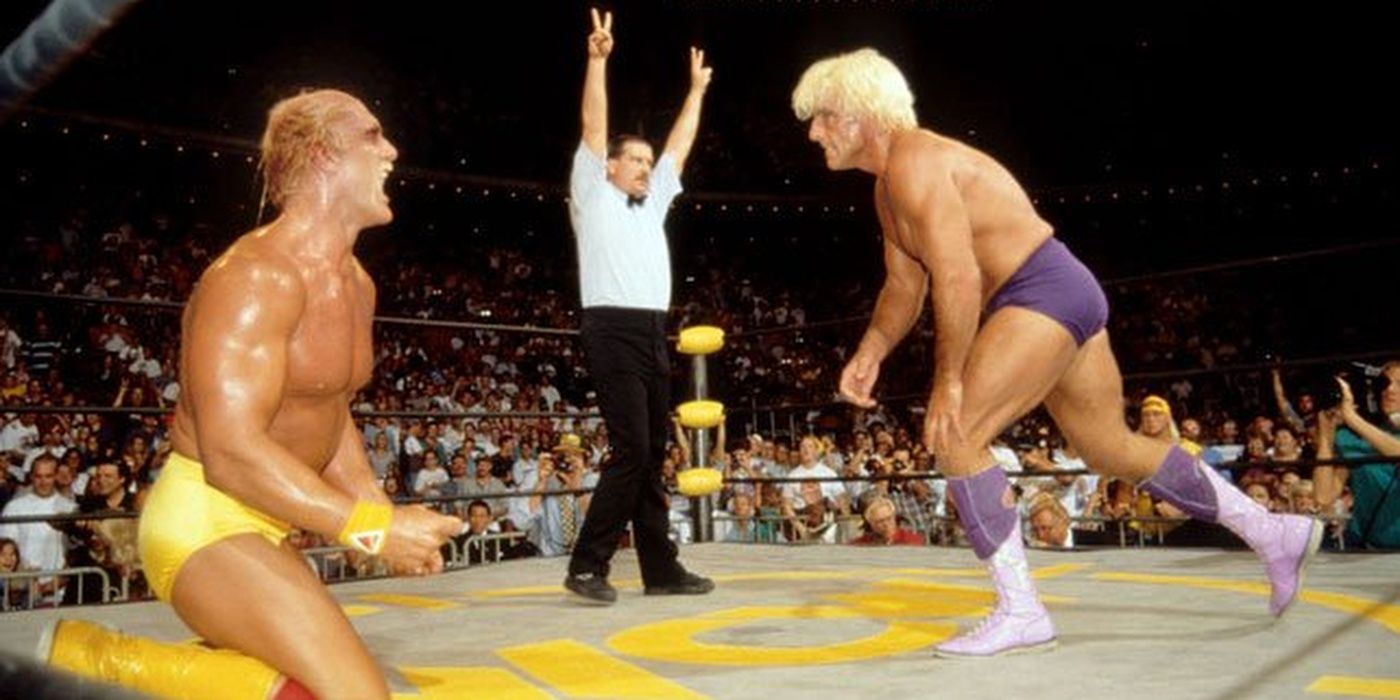 Hogan Vs. Flair At Bash At The Beach 1994