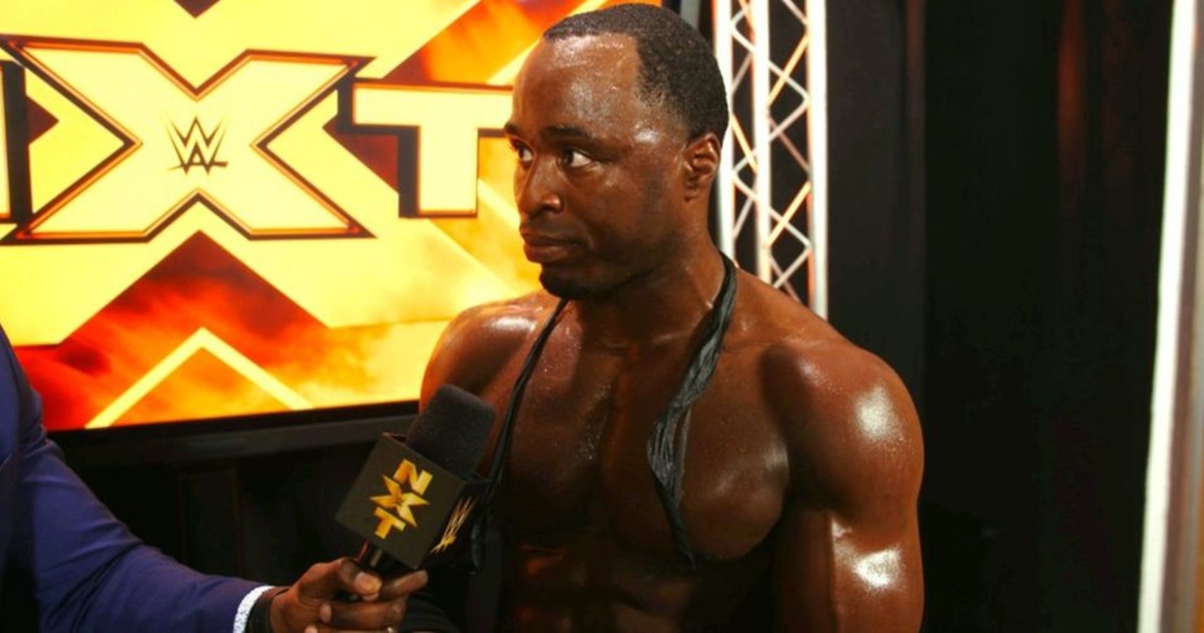 Former NXT Superstar Jordan Myles (aka ACH) in NXT