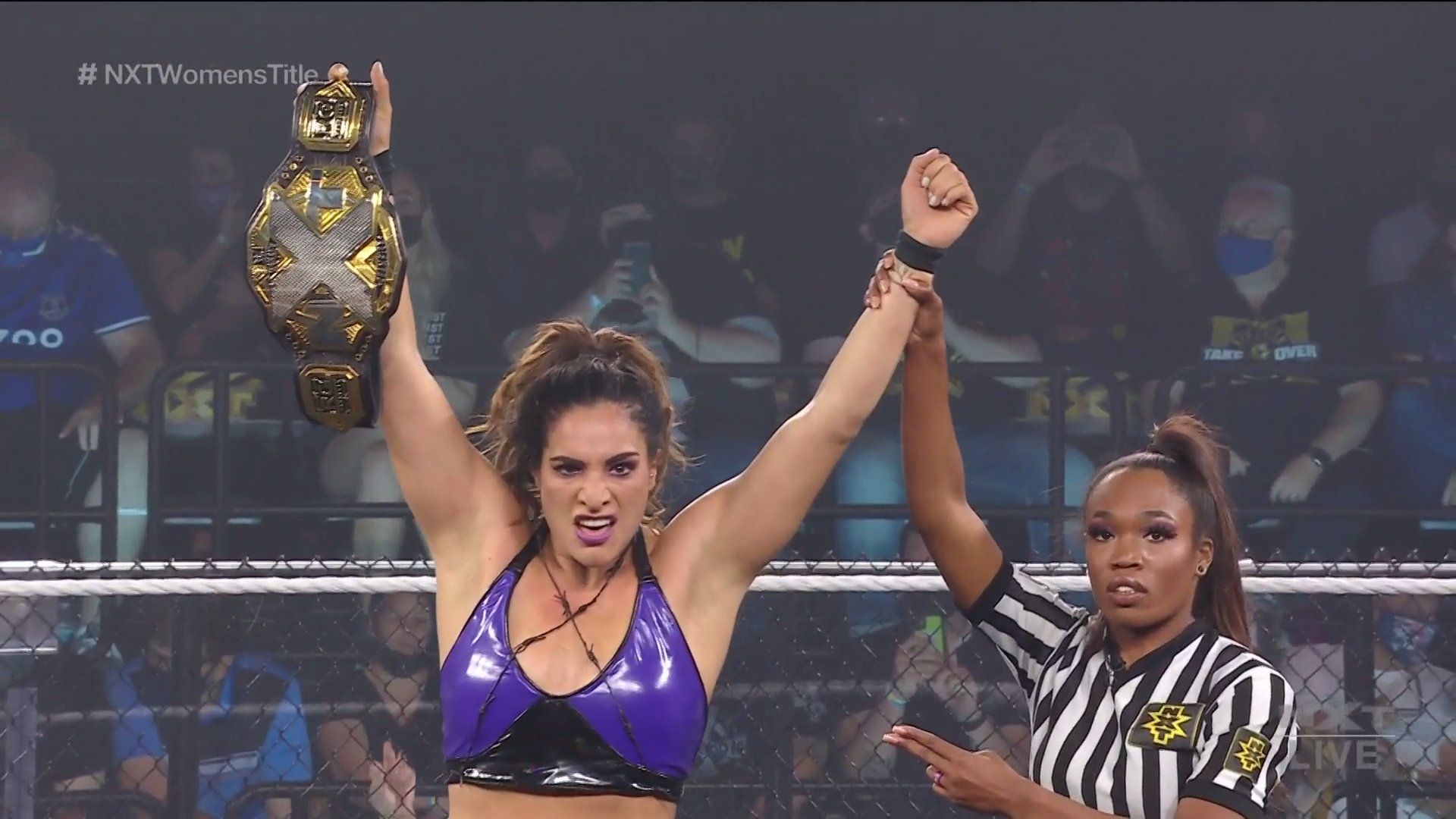 Raquel González retains the NXT Women's Championship at NXT TakeOver: In Your House