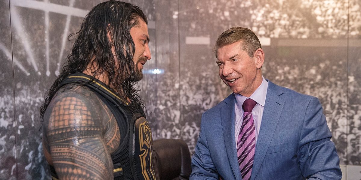 Roman Reigns And Vince McMahon