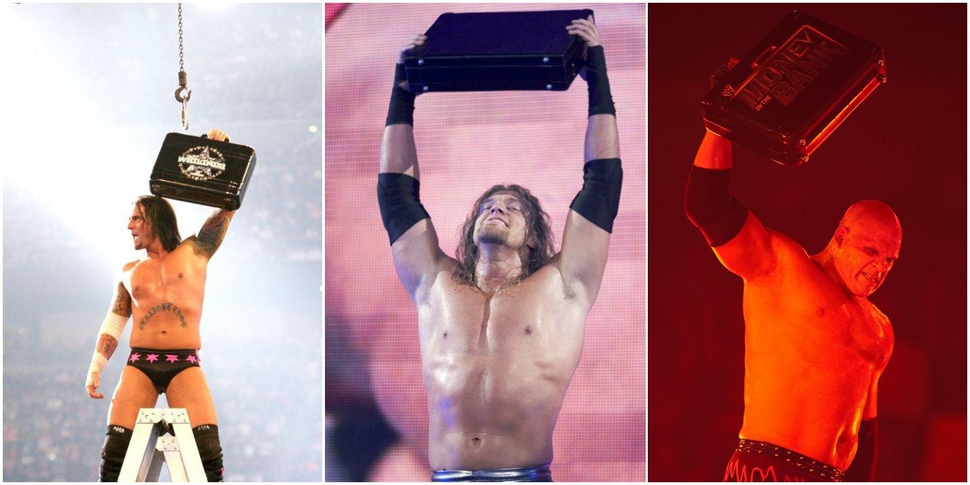 The First 10 Money In The Bank Ladder Match Winners, Ranked From Worst To Best Featured Image