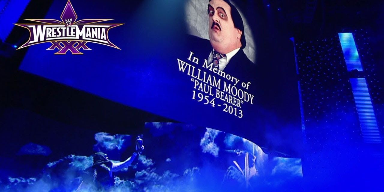 The Undertaker pays tribute to Paul Bearer 
