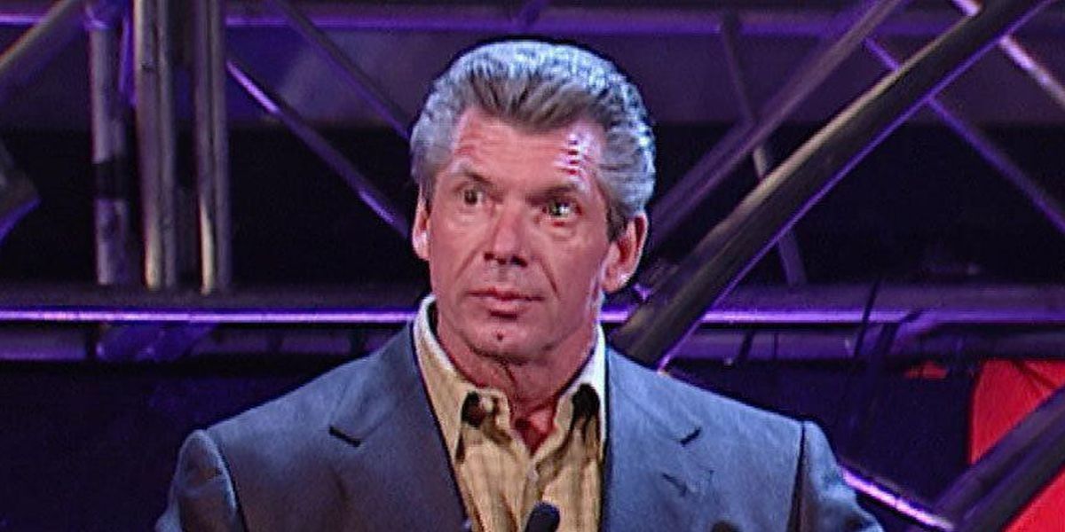 Vince McMahon at the WWE Draft