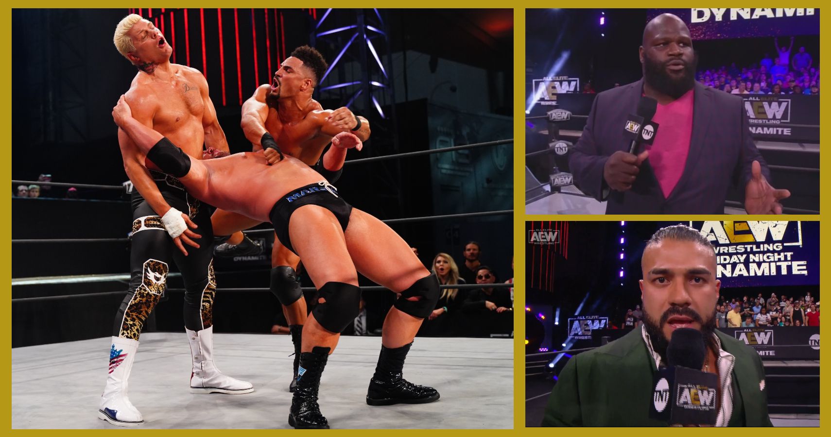 AEW Dynamite 6/4/2021 featuring Anthony Ogogo, Cody Rhodes, as well the debut of former NXT Champion Andrade El Idolo, and WWE Hall Of Famer teasing an in-ring return