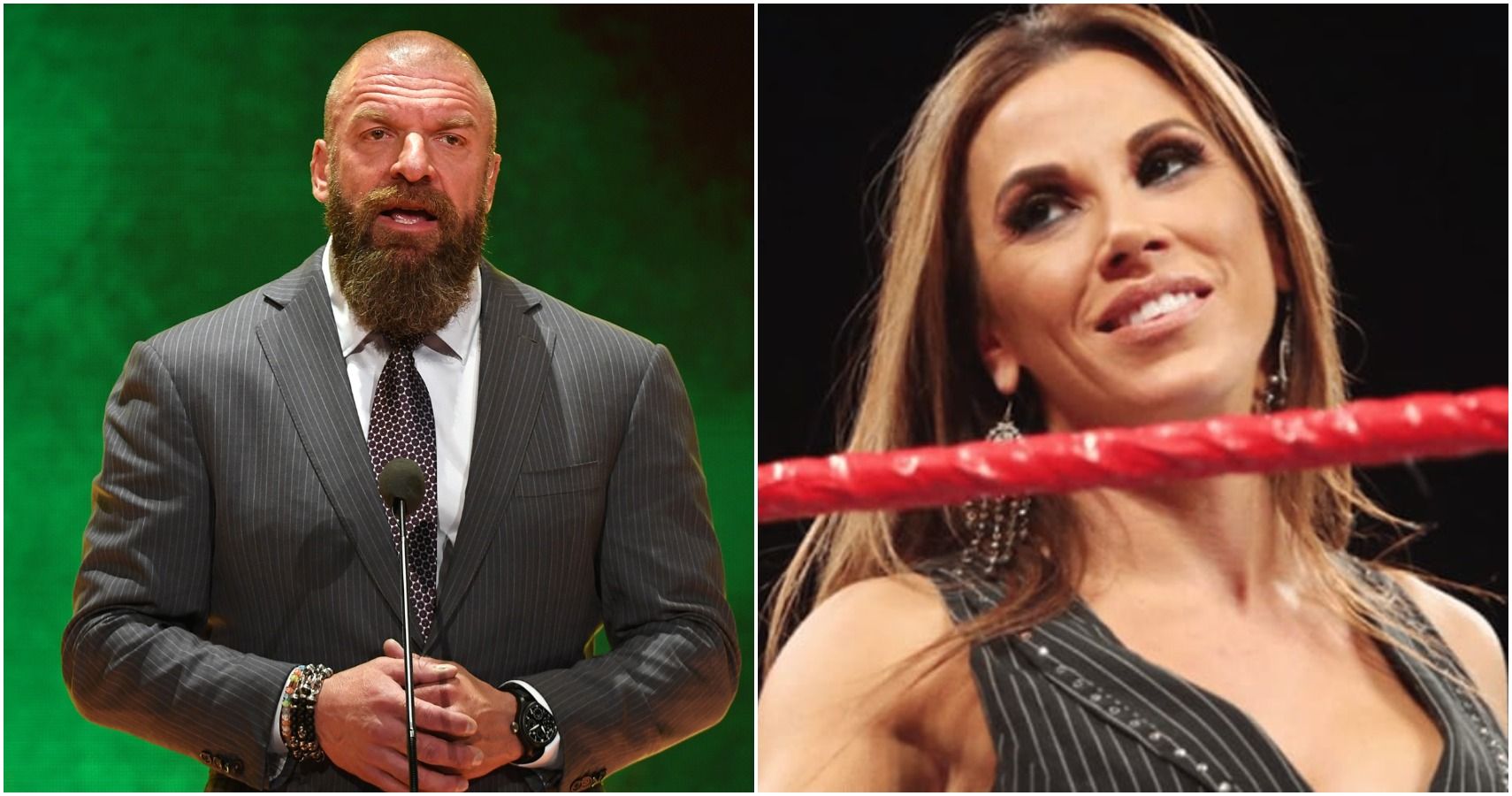 triple h and mickie james