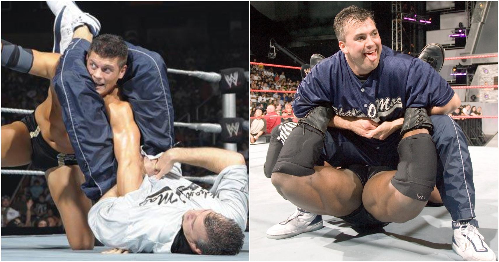 Shane McMahon Executing Submission Moves