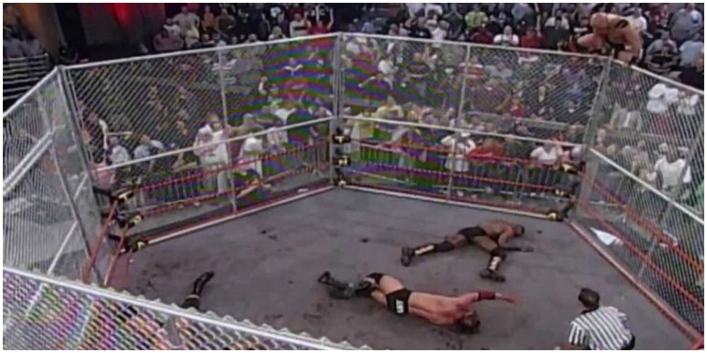 America's Most Wanted Vs. Triple X steel cage