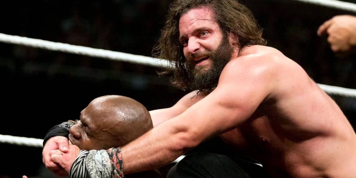 Apollo wrestling Elias on NXT 