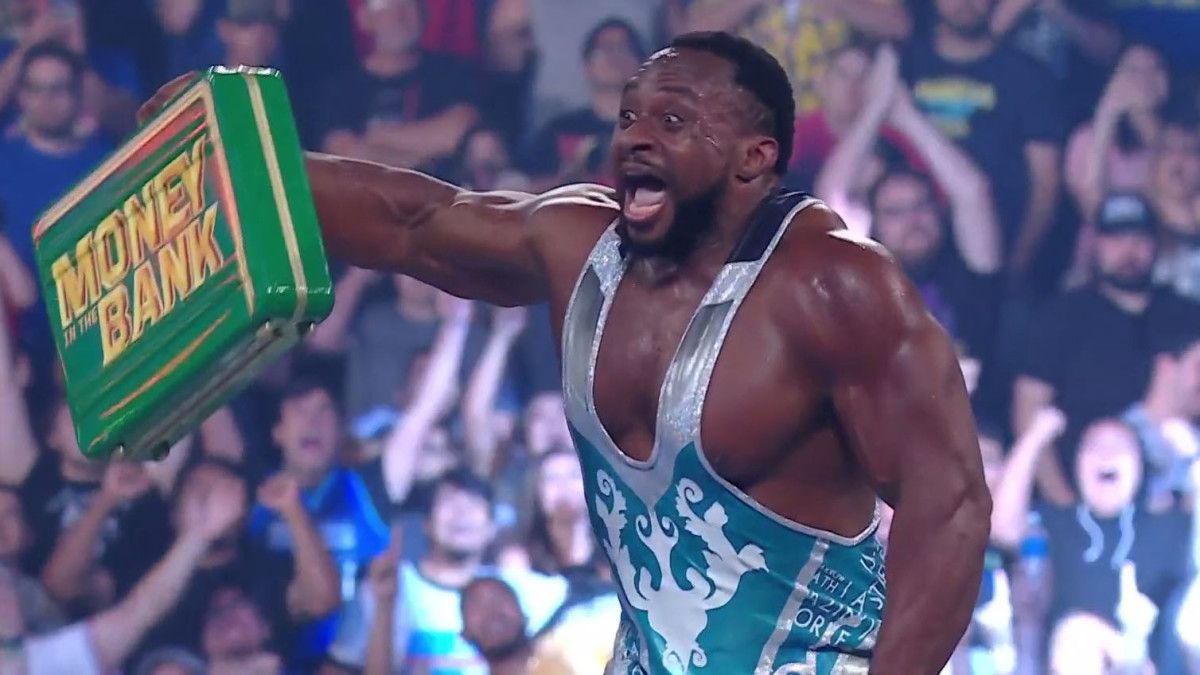 Big E after winning Money in the Bank