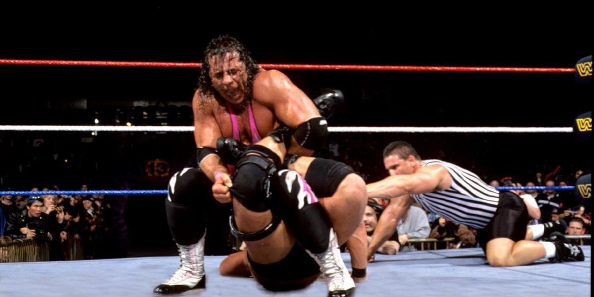 Stone Cold v Bret Hart WrestleMania 13