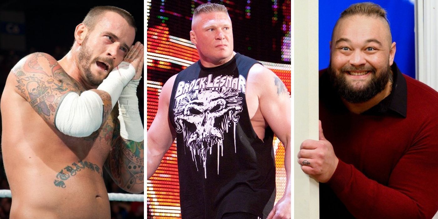 CM Punk Brock Lesnar Bray Wyatt