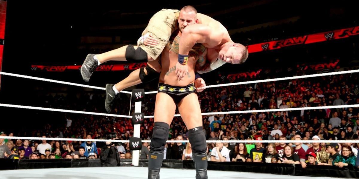 CM Punk vs John Cena on Raw