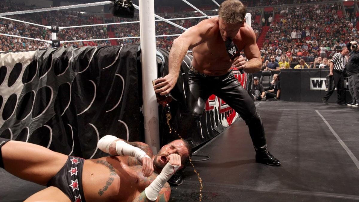 CM Punk Chris Jericho WWE drinking