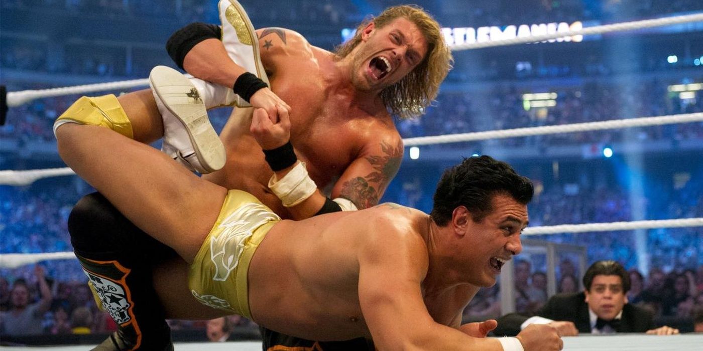 Edge Vs Alberto Del Rio WrestleMania XXVII