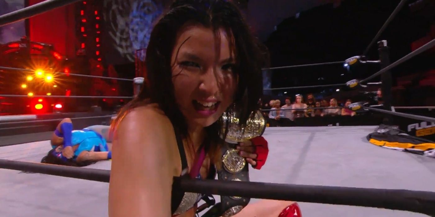 Hikaru Shida as AEW Women's Champion