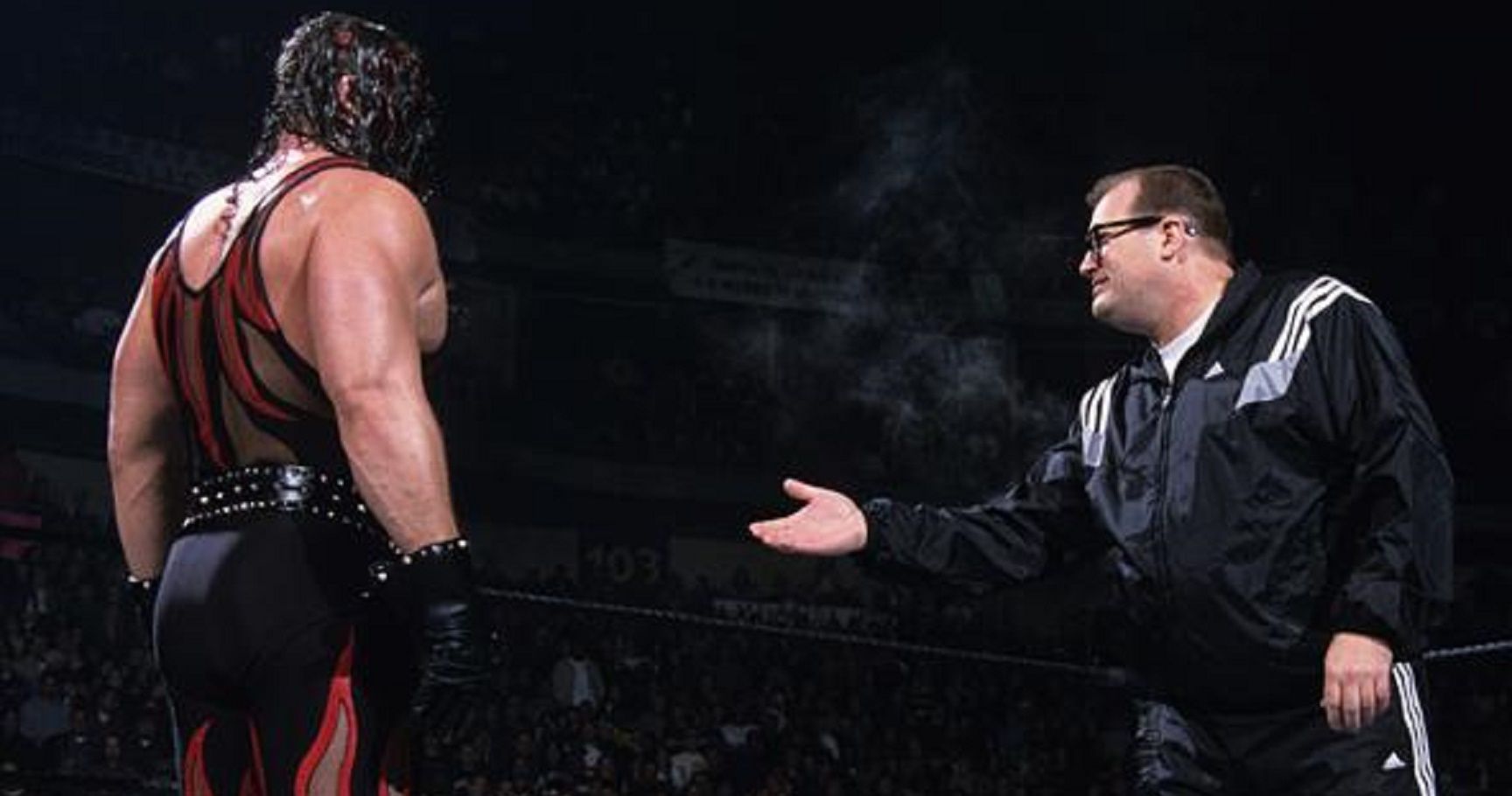 KANE AND DREW CAREY ARE FACE TO FACE IN WWE