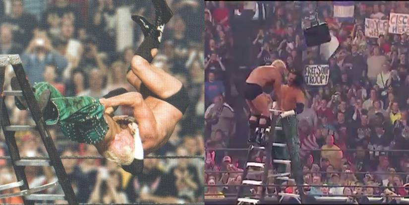 Most Dangerous Ladder Spots In WWE History