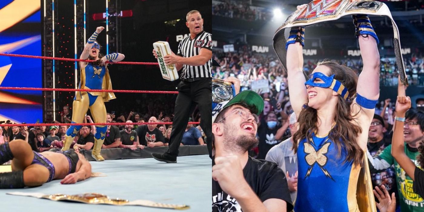 Nikki ASH cashing in and becoming Raw Women's Champion