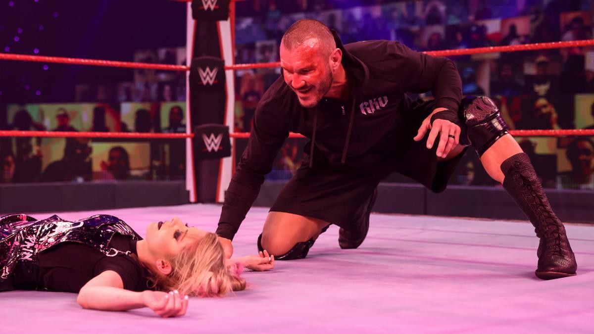 Randy Orton after hitting RKO