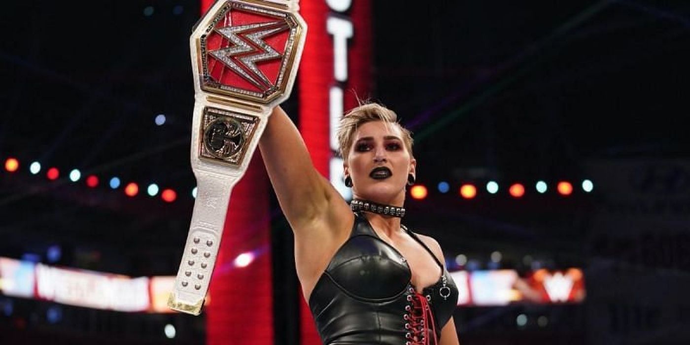 Rhea Ripley Wins Raw Womens Title