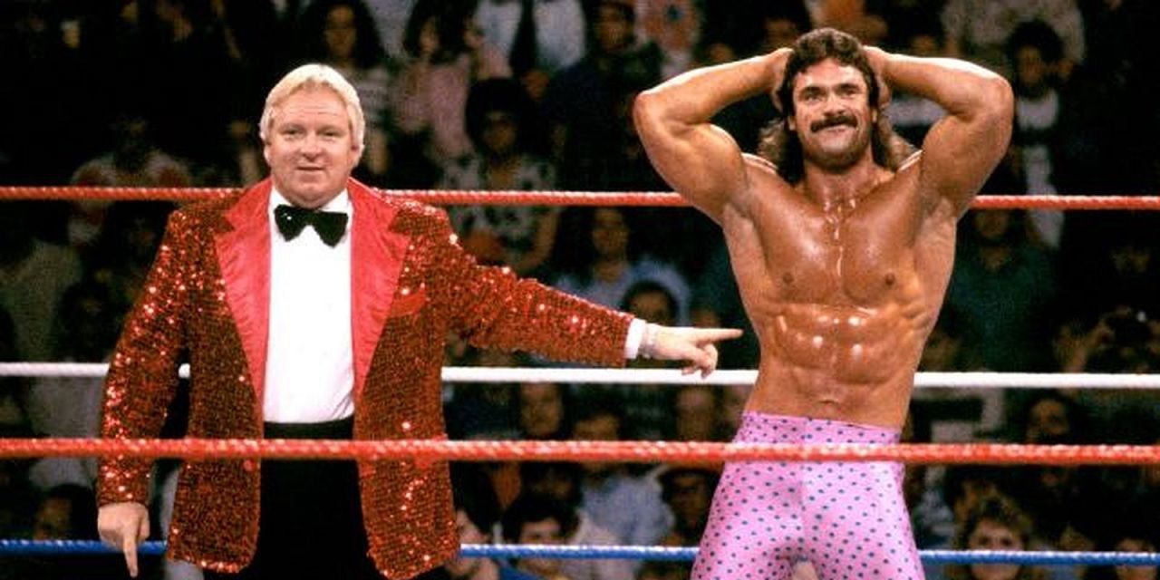 Rick Rude and Bobby Heenan