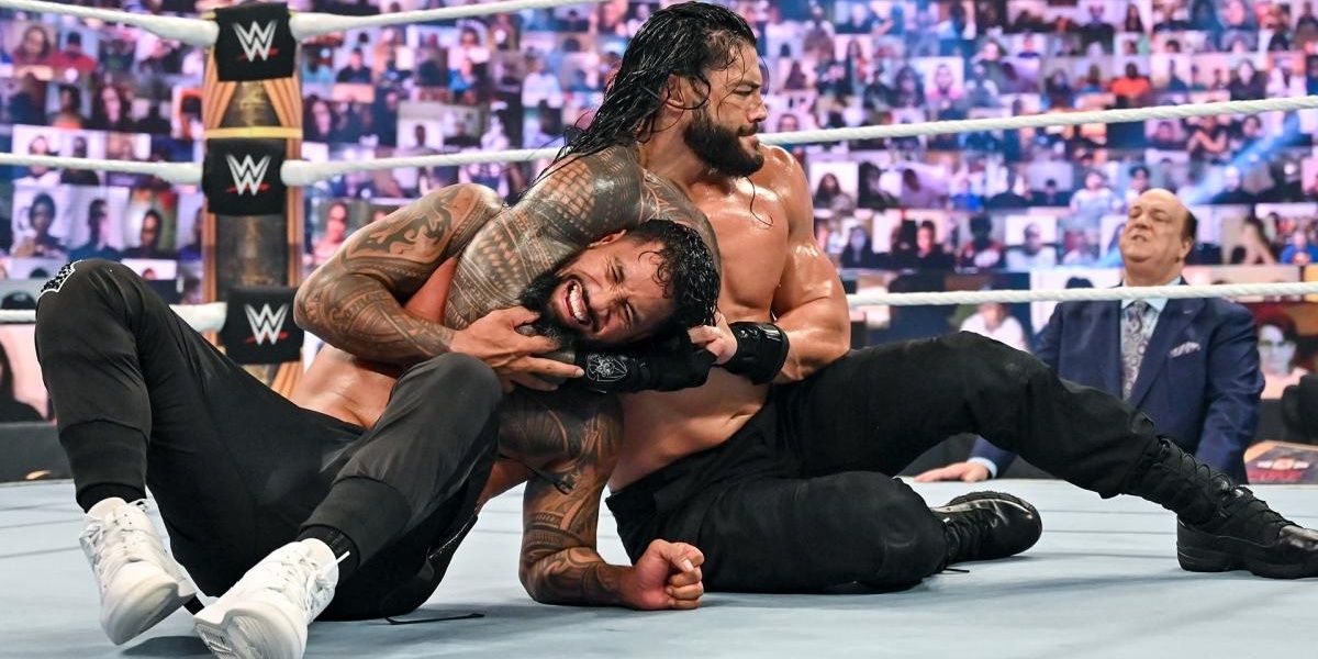 Reigns v Jey Uso Clash of Champions 2020