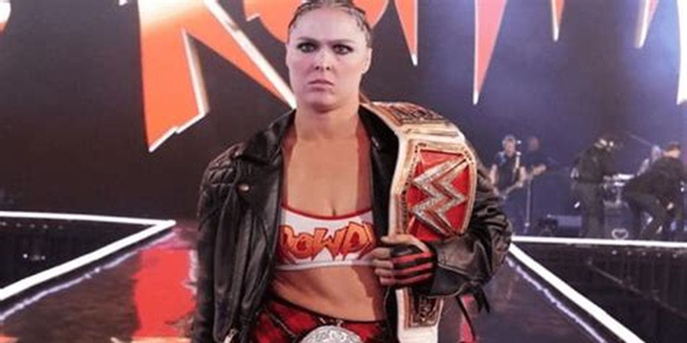 Ronda Rousey As Rowdy Roddy Piper
