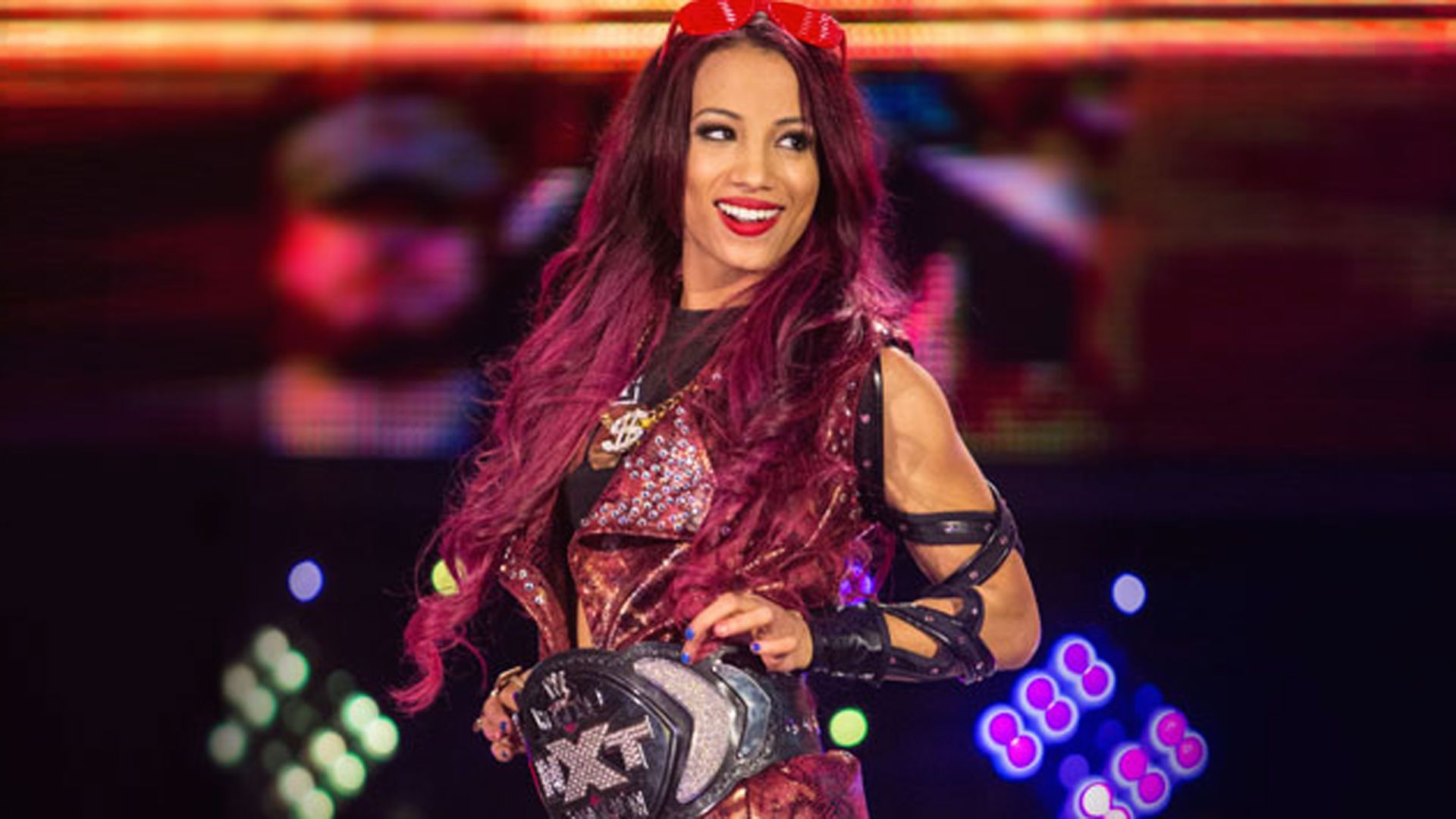 Sasha Banks as NXT Champion