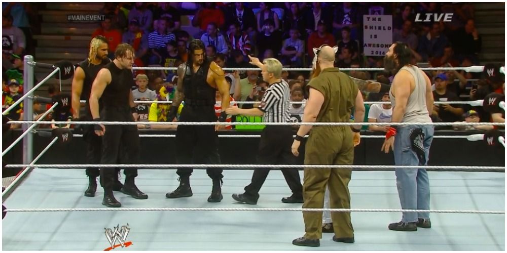 Shield vs. Wyatt Family wwe Main Event