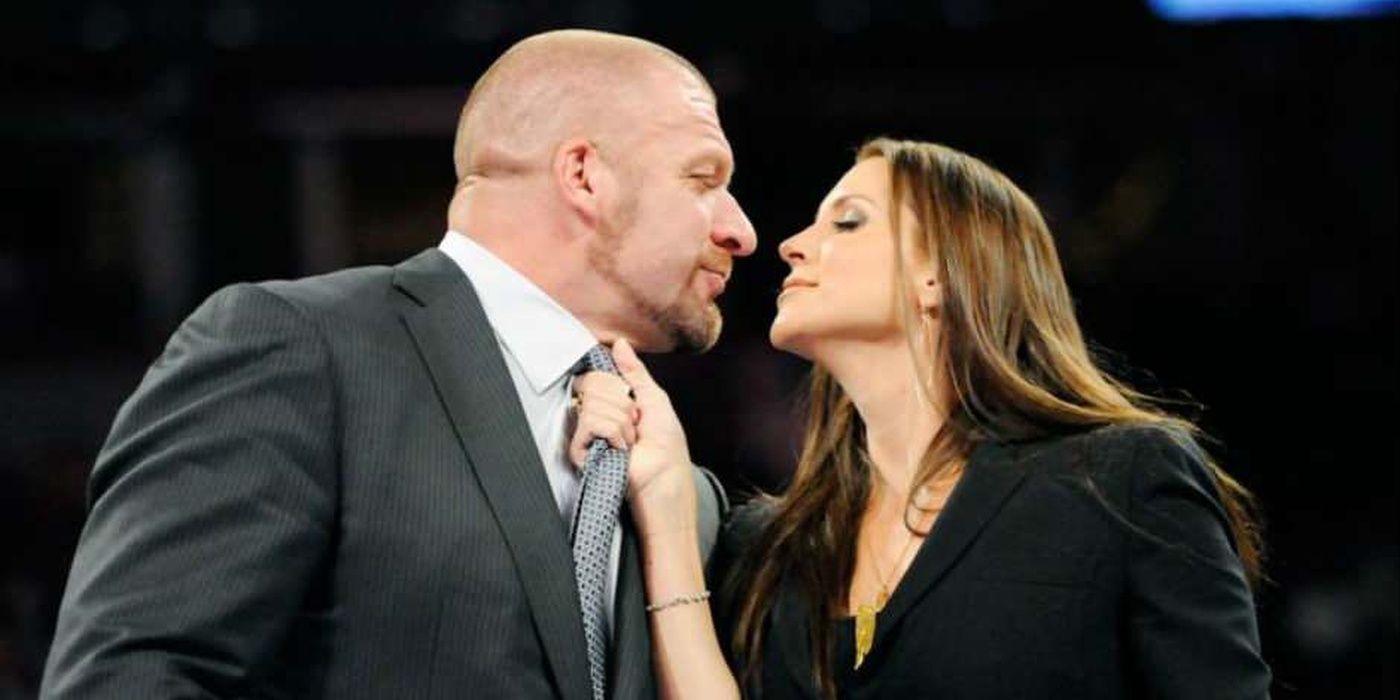 Stephanie Grabs Triple H By The Tie Cropped