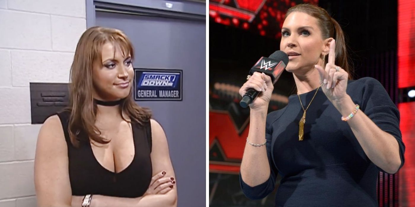 Stephanie McMahon Smackdown GM and in ring promo