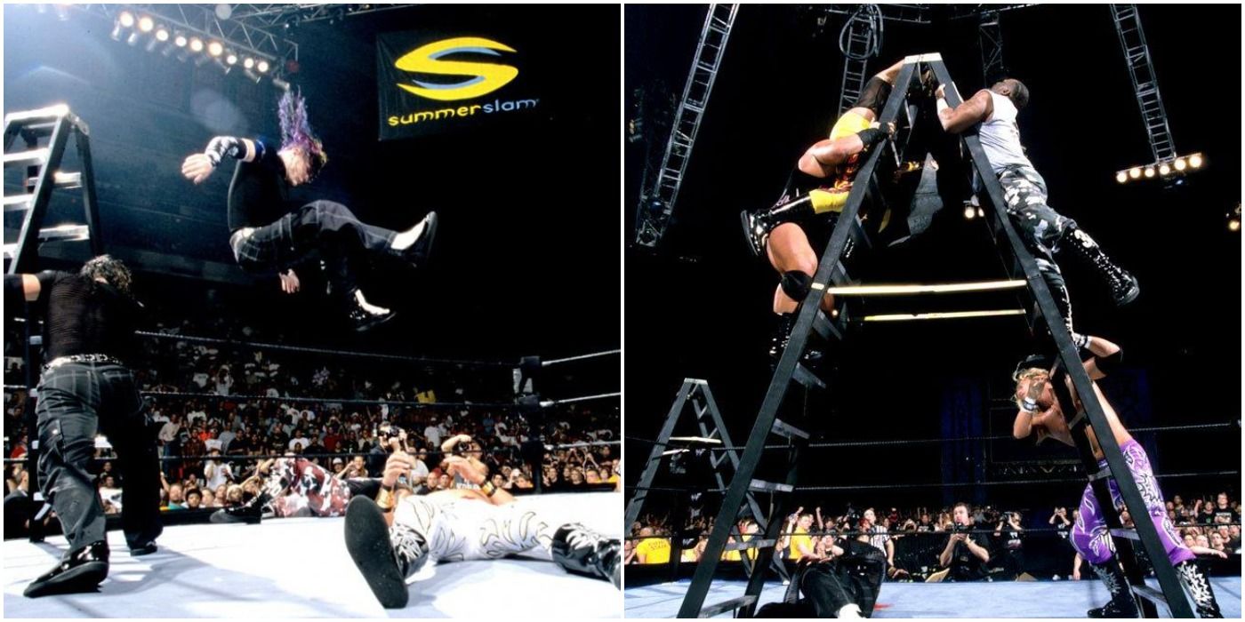 TLC Trio SummerSlam 2000 &amp; WrestleMania 17 FULL IMAGE