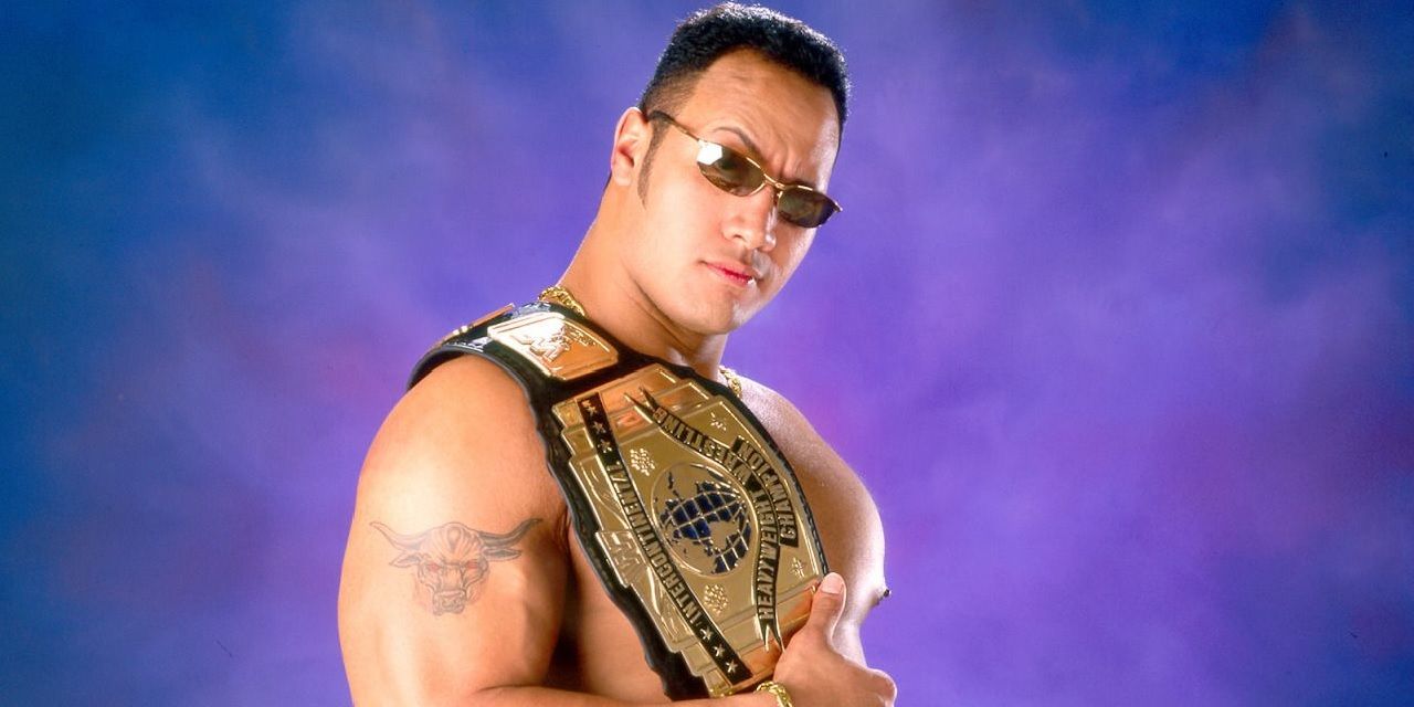 The Rock as Intercontinental Champion