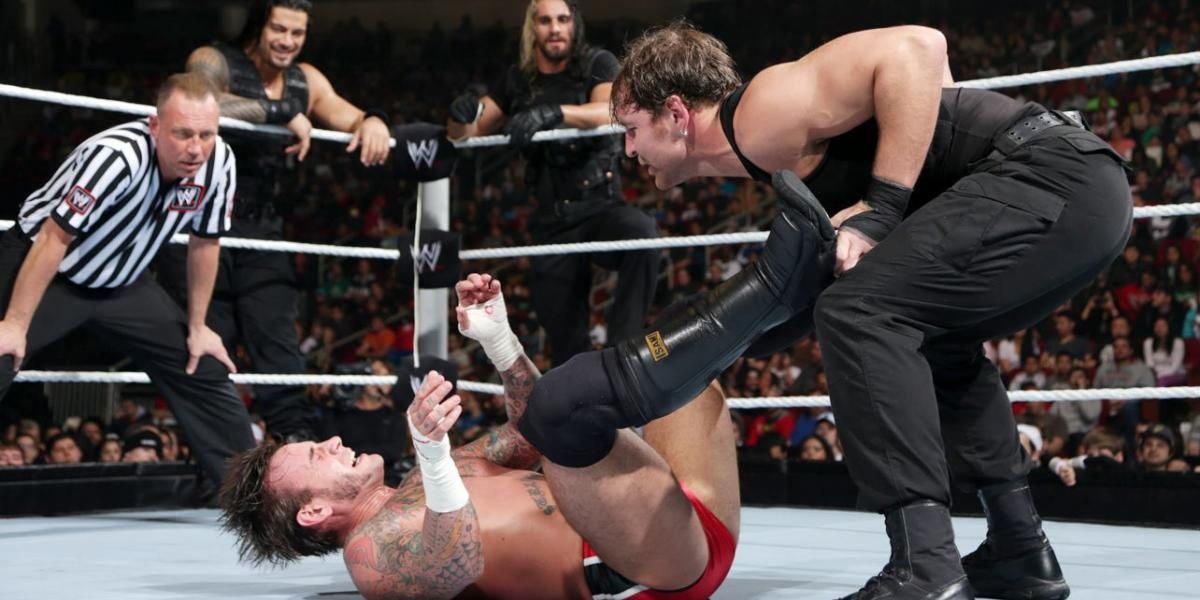 The Shield v CM Punk TLC 2013 Cropped