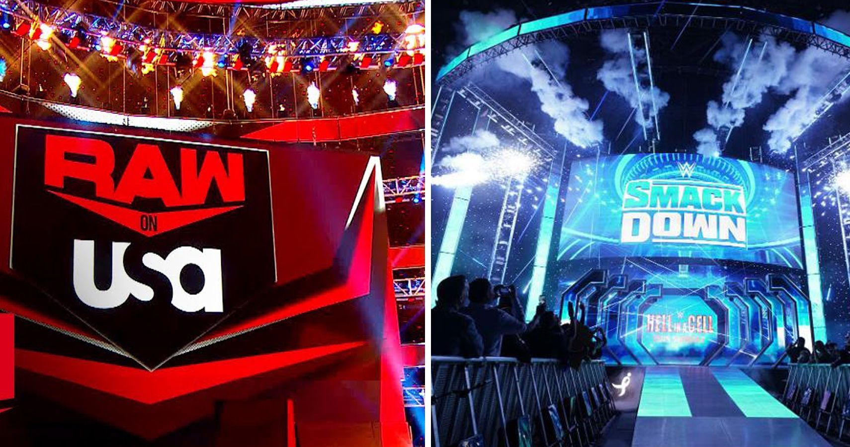 Wwe Rumored Be Designing New Raw And Smackdown Sets For Start Of Live Events