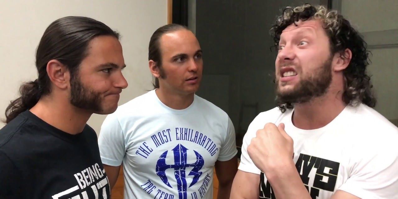 The Young Bucks and Kenny Omega