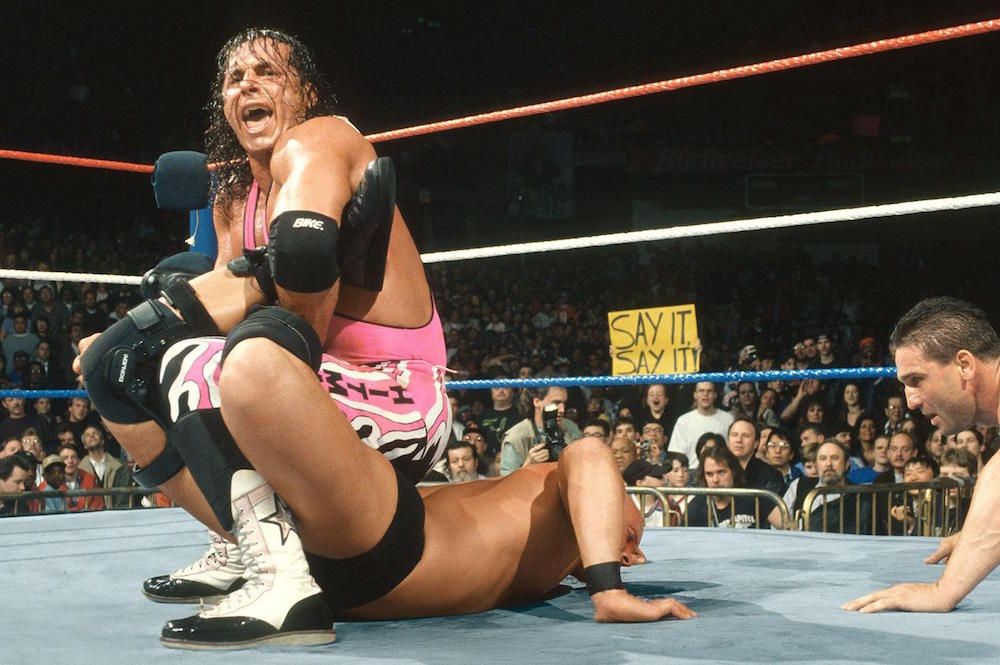 Bret Hart vs. Steve Austin at WrestleMania 13