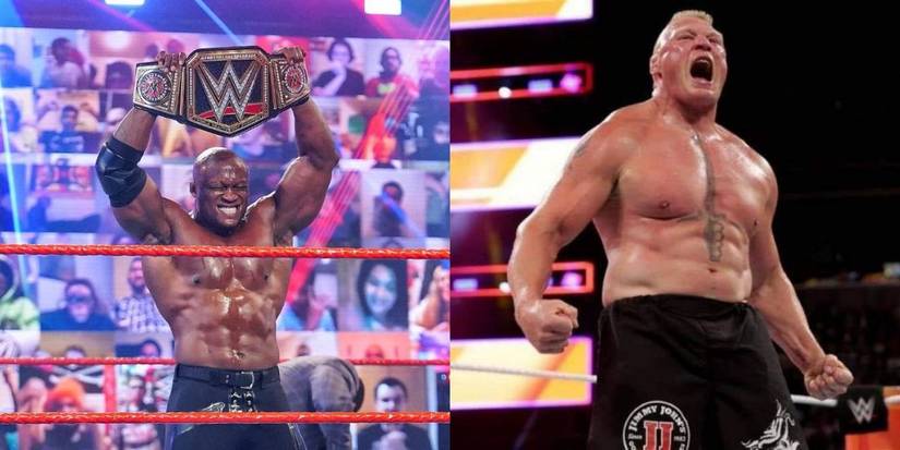 brock lesnar and bobby lashley dream match