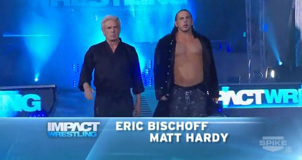 Eric Bischoff and Matt Hardy