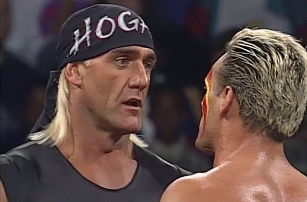 Hulk Hogan vs. Sting on Monday Nitro in 1995