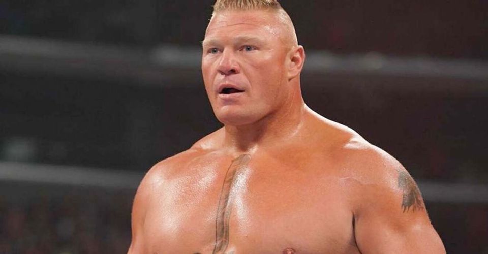 aew brock lesnar