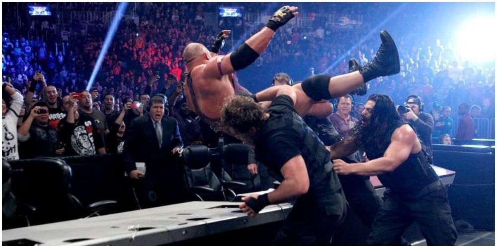The Shield vs Team Hell No and Ryback TLC 2012