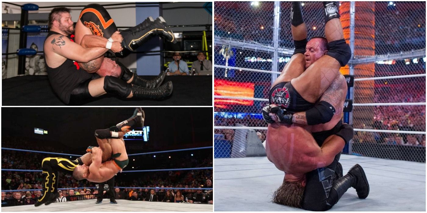 10 Best Versions Of The Piledriver, Ranked