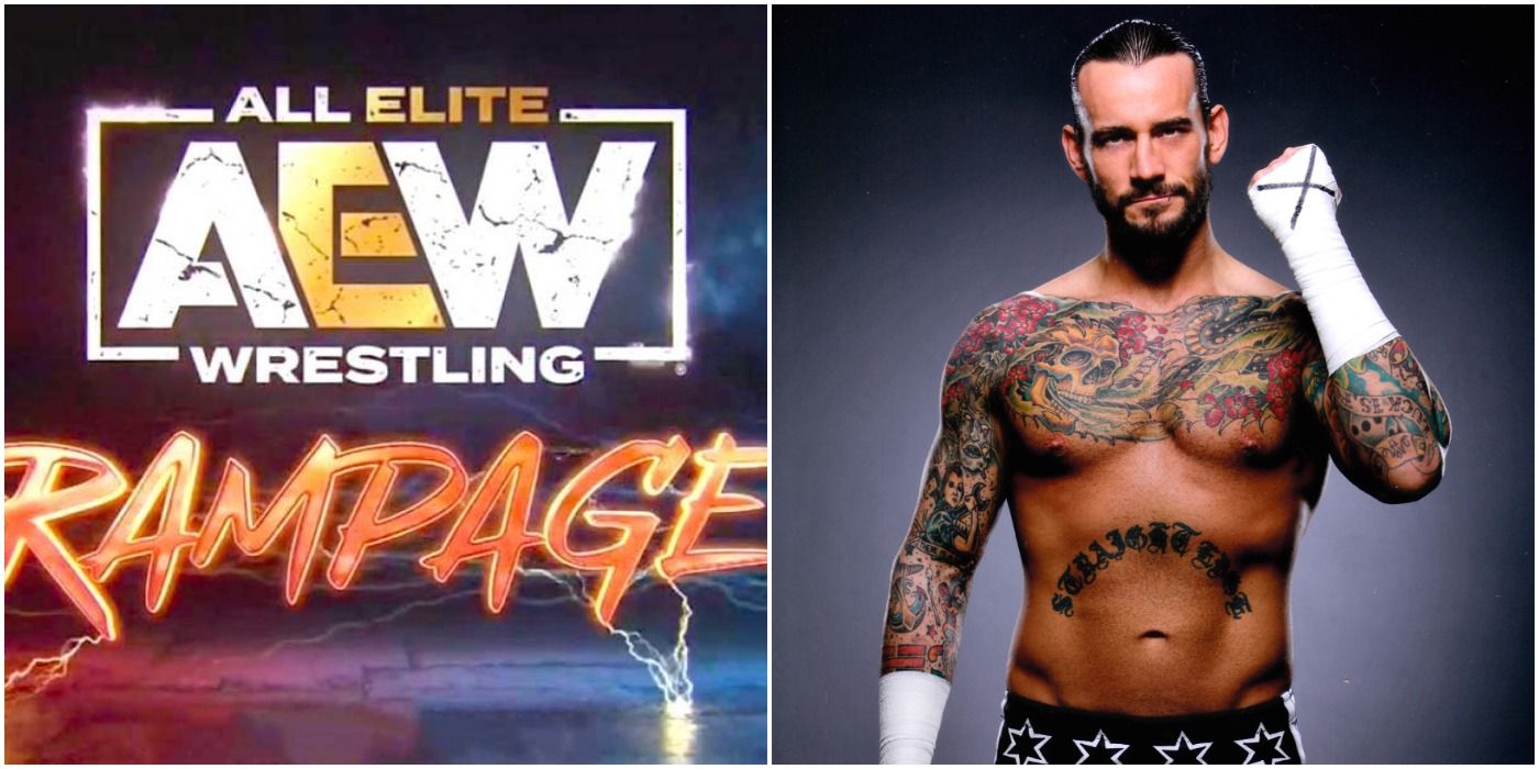 cm punk returns aew rampage