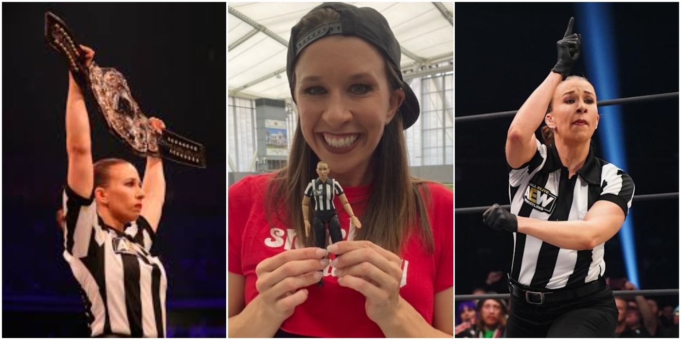 How Aew S Aubrey Edwards Become Wrestling S Most Popular Referee
