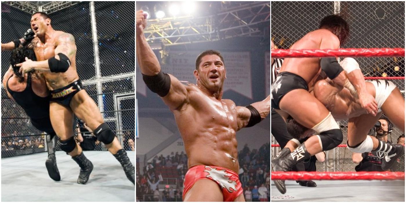 Contagious Reproduce implicit Batista's 10 Best Matches, According To Cagematch.net